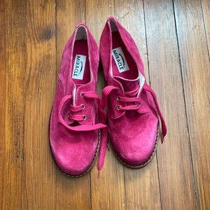 Vintage Miracle Suede Pink Shoe